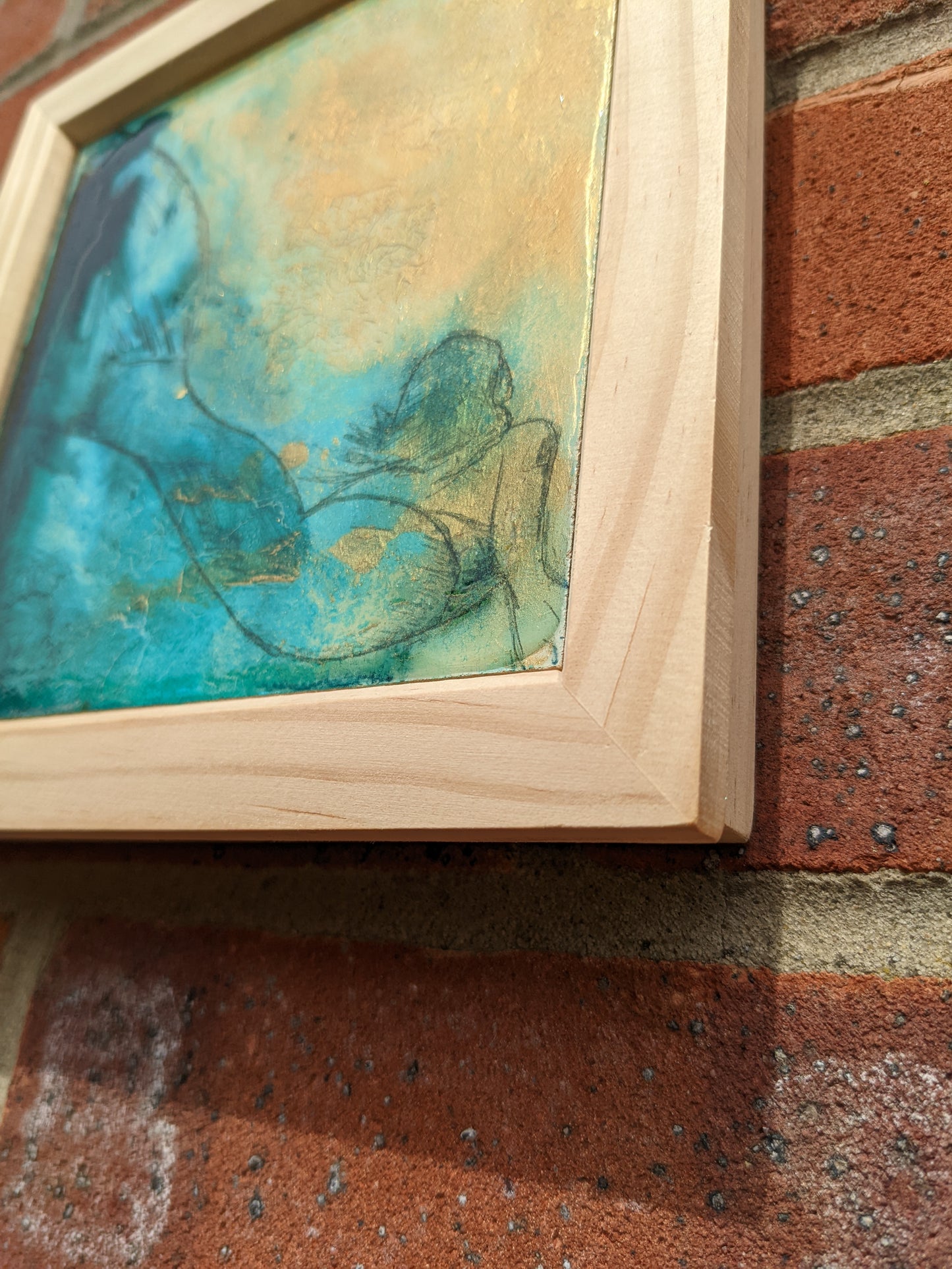 Slipped Away, Original Framed