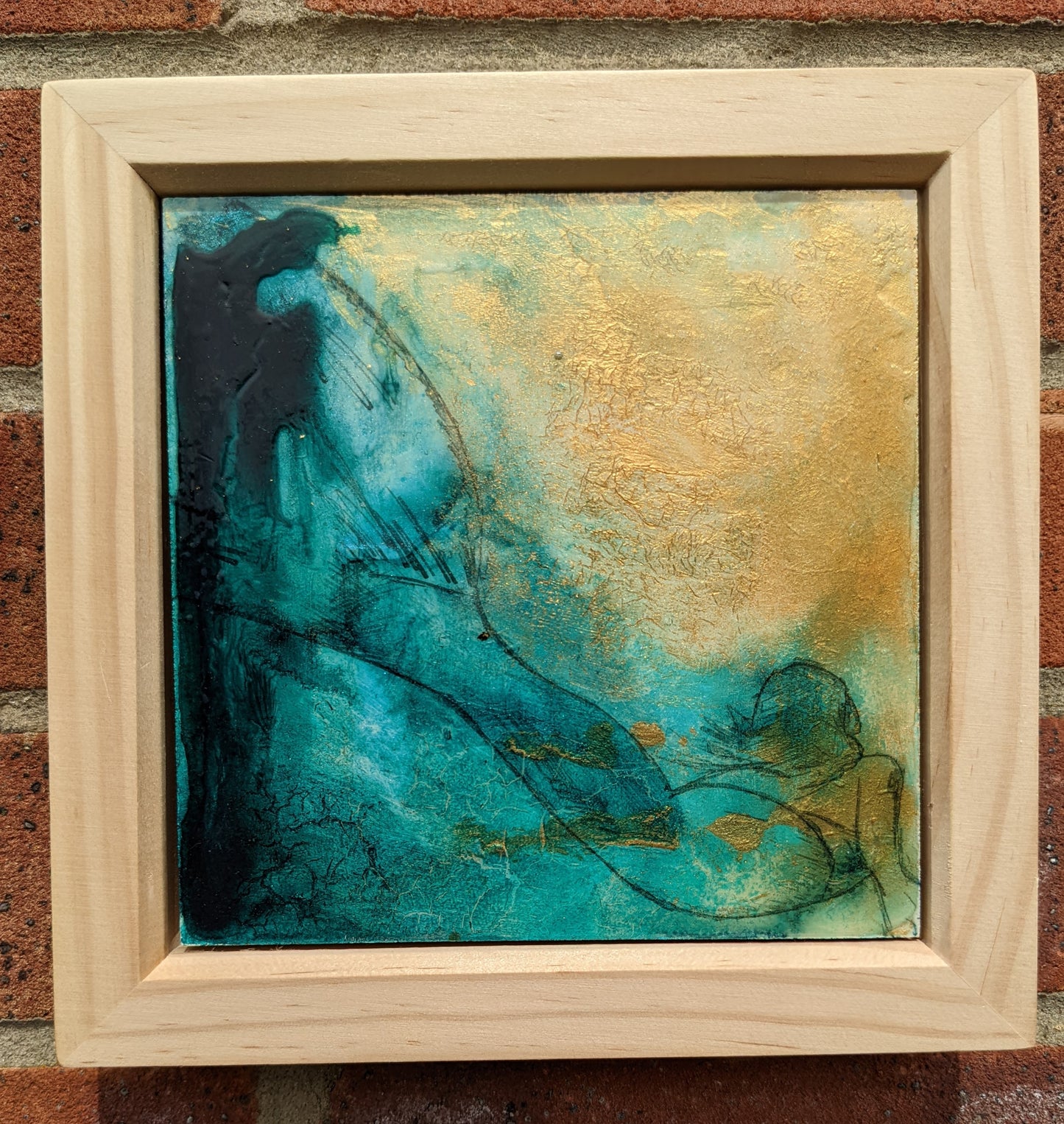 Slipped Away, Original Framed