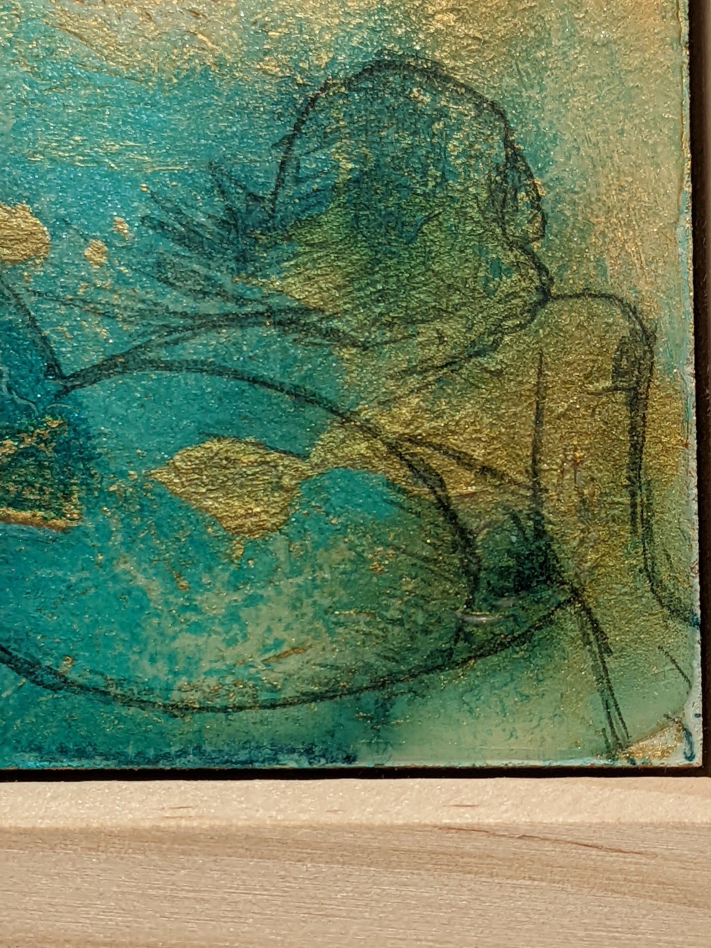 Slipped Away, Original Framed