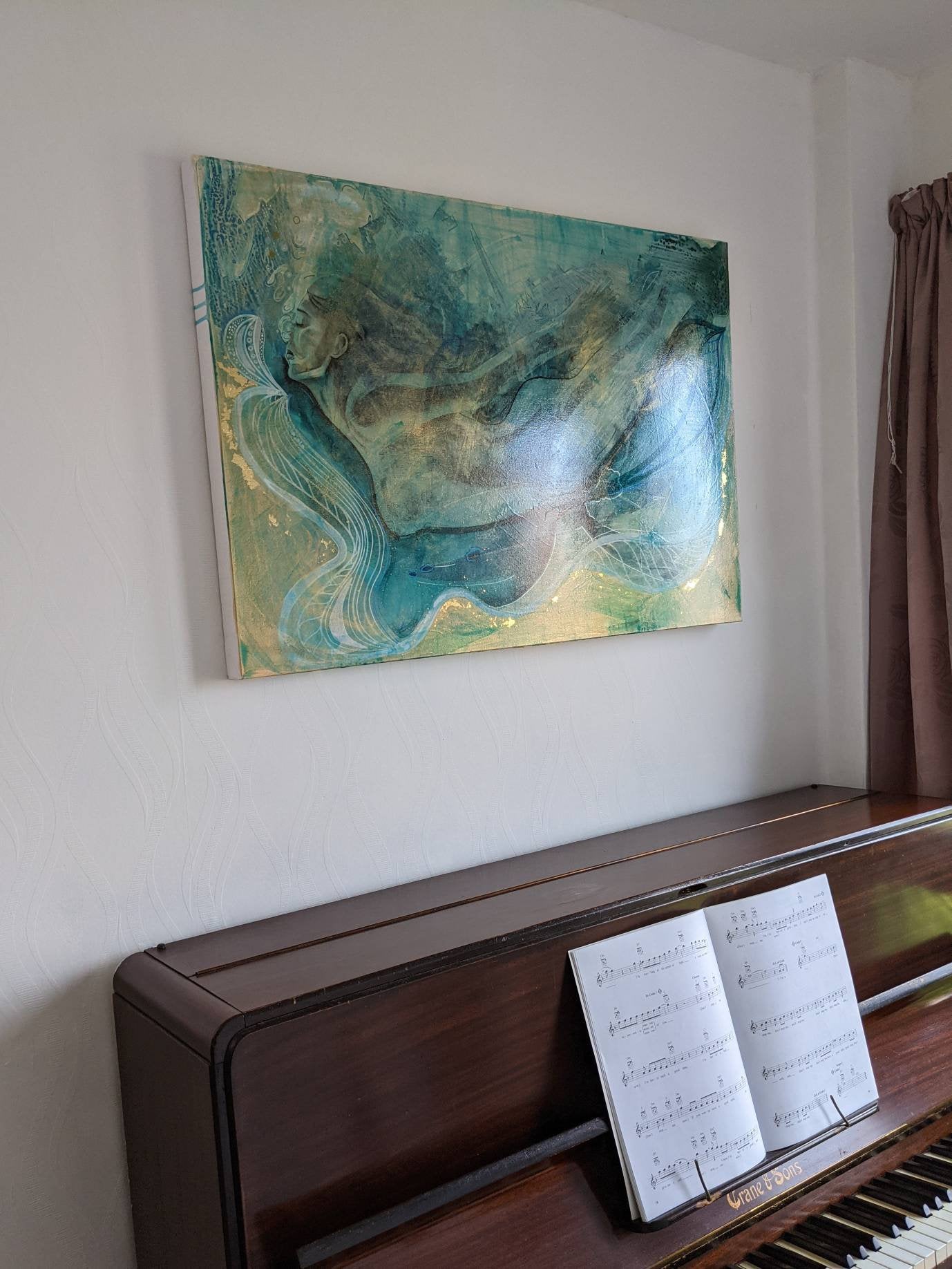 Float like foam on the sea