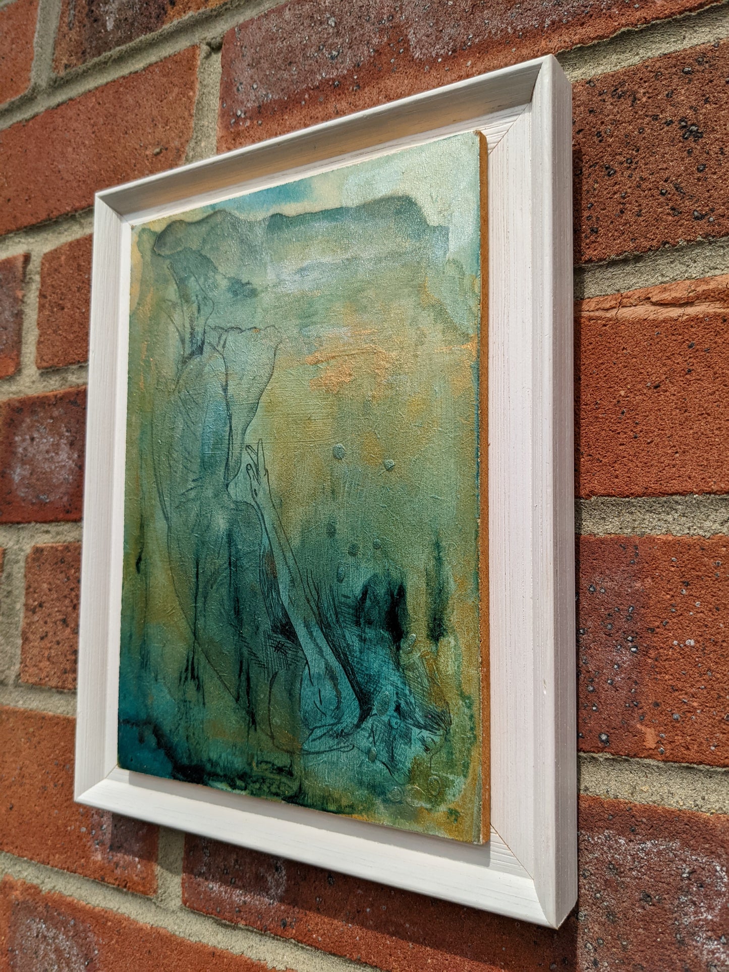 Surrender - original Framed